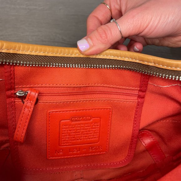 Coach Leather Satchel - Picture 4 of 5